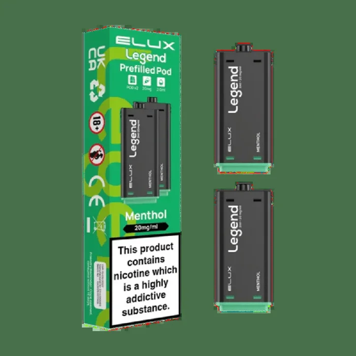 Elux Legend 1500 Menthol Prefilled Pod