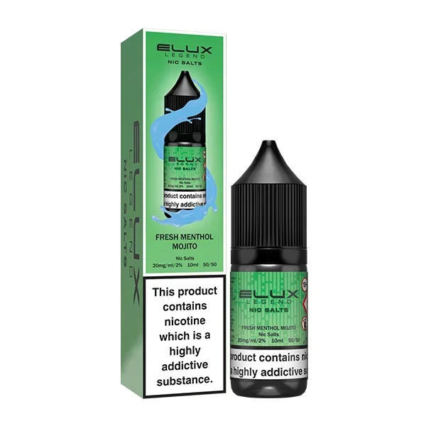 ELUX Legend Salts Fresh Menthol Mojito 10ml Nic Salt