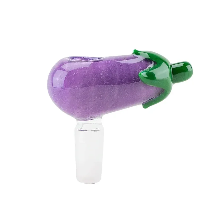Empire Glassworks Eggplant Bowl Slide