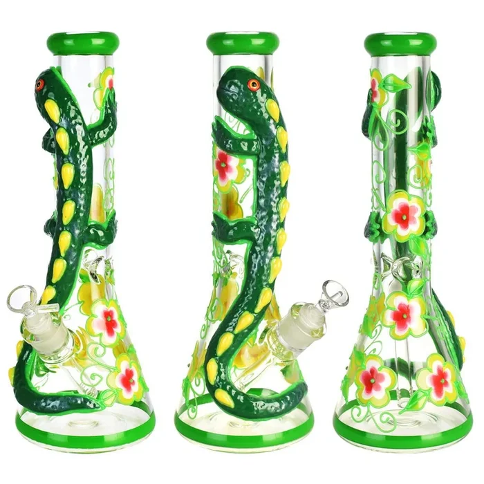 Exotic Lizard 13.75 ” Beaker Water Pipe