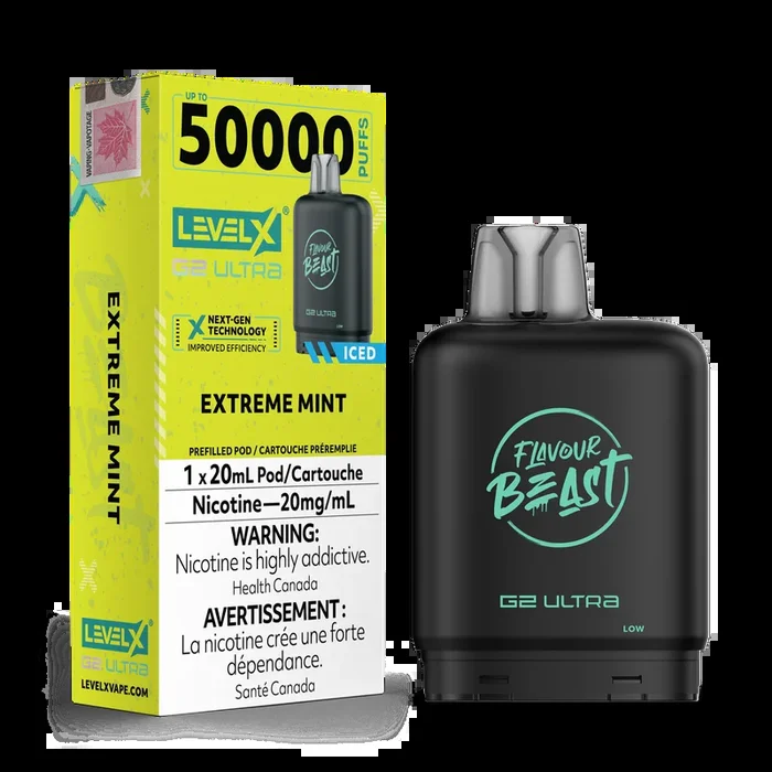 Extreme Mint Iced – Level X G2 Ultra 50k Pod