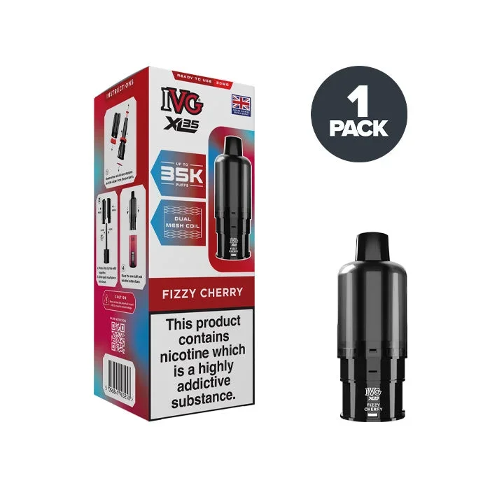 Fizzy Cherry IVG XL35 Prefilled Pods