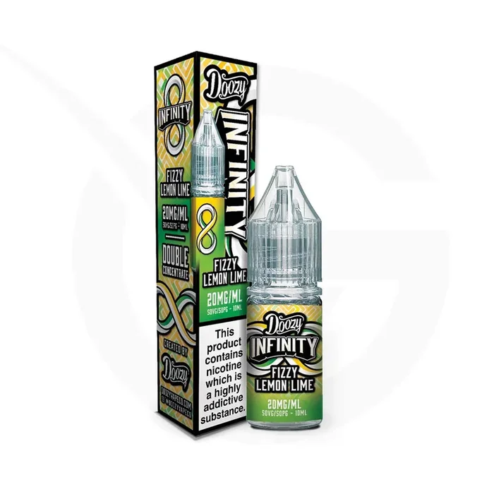 Fizzy Lemon Lime 10ml Nic Salt E-Liquid by Doozy Infinity