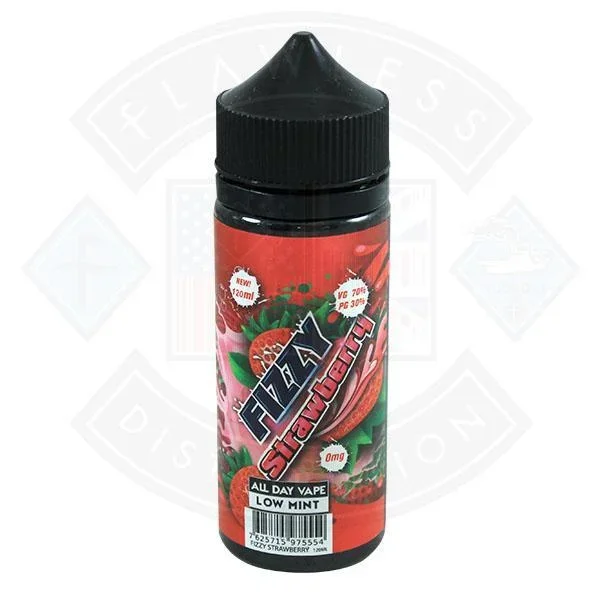 Fizzy Strawberry 0mg 100ml Shortfill E-liquid