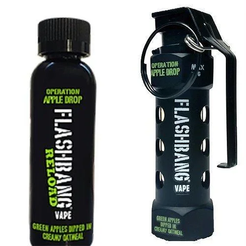 Flashbang Vape – Operation Apple Drop – 120ml W/flashbang Bottle