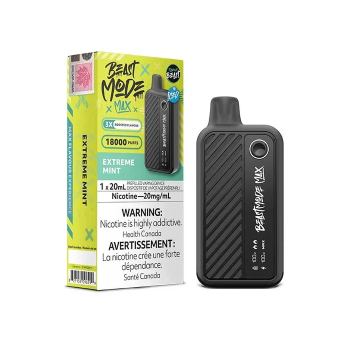 Flavour Beast Beast Mode Max 18K Disposable – Extreme Mint Iced