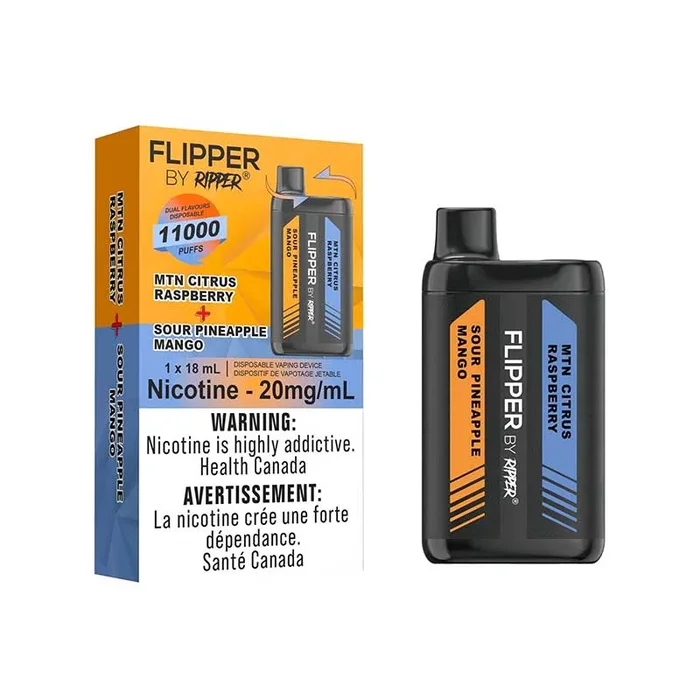 Flipper by Ripper 11000 – MTN Citrus Raspberry & Sour Pineapple Mango