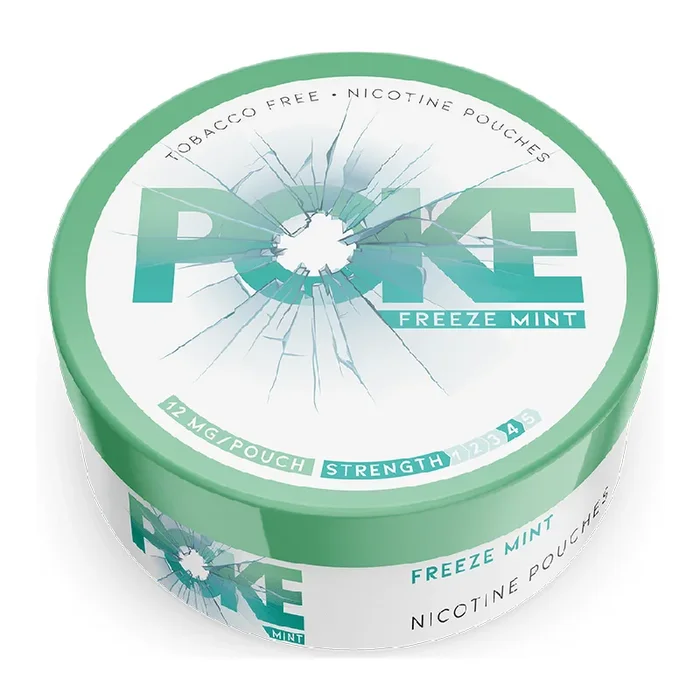 Freeze Mint Nicotine Pouches by Poke