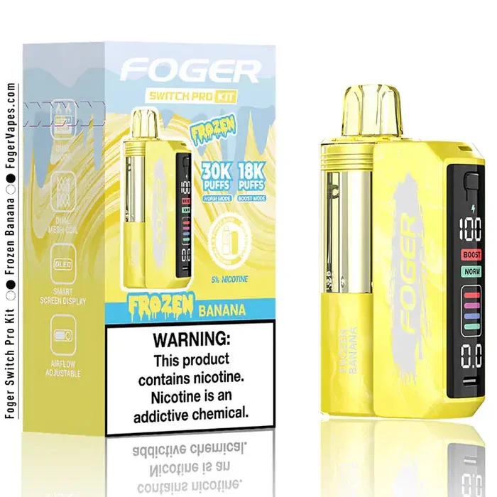 Frozen Banana – Foger Switch Pro 30K Disposable Kit