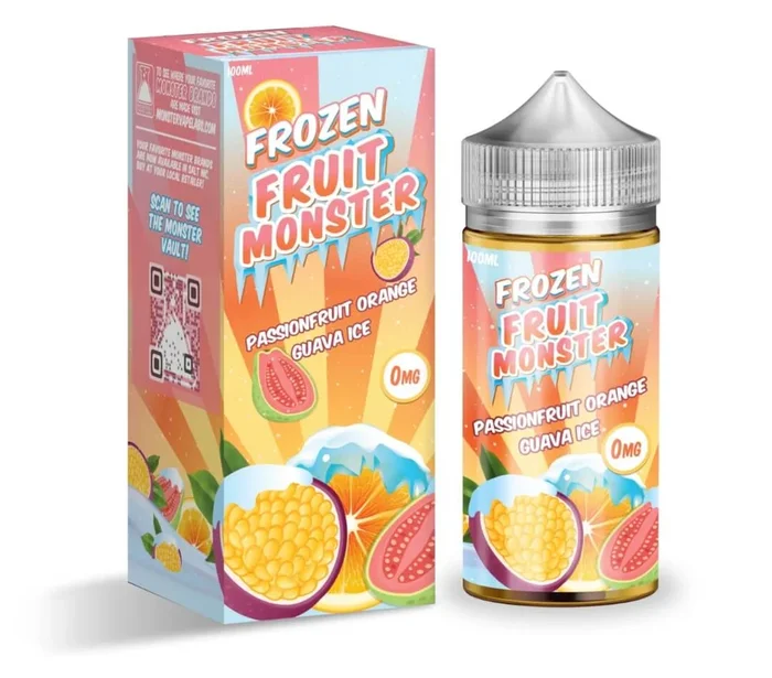 Frozen Fruit Monster Passionfruit Orange Guava eJuice