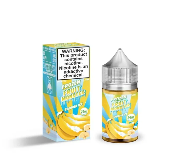 Frozen Fruit Monster Salt Banana Ice eJuice