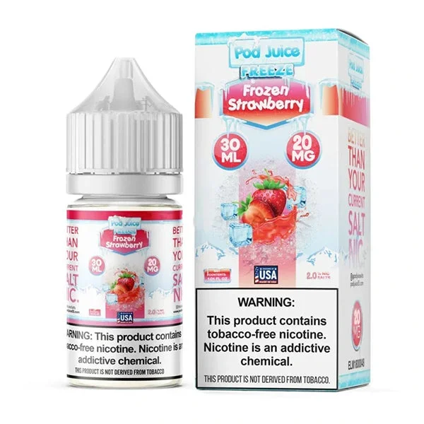 Frozen Strawberry by Pod Juice Salts Series 30mL