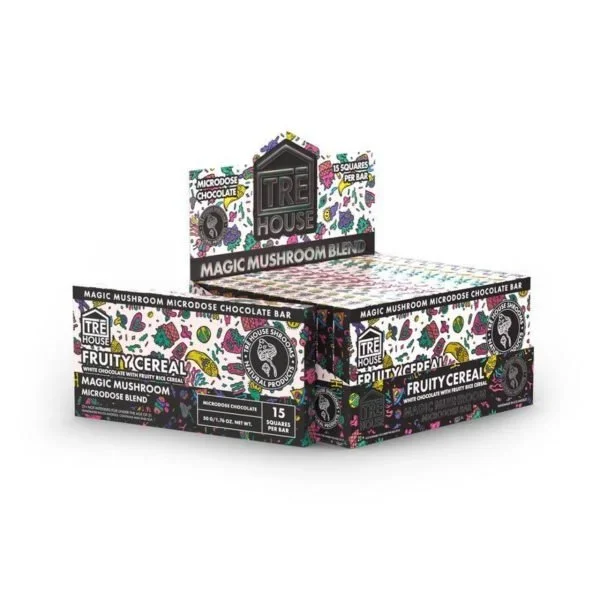 Fruity Cereal – Tre House Magic Mushroom Chocolate Bar