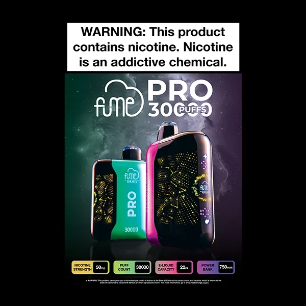 FUME PRO 30K Poster