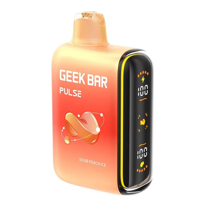 Geek Bar Pulse Disposable Vape Device – Sour Peach Ice 16ml