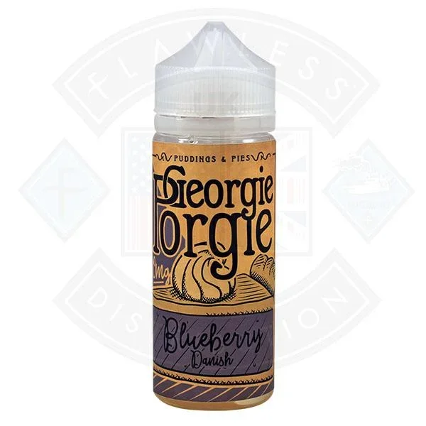 Georgie Porgie – Blueberry Danish 0mg 100ml Shortfill