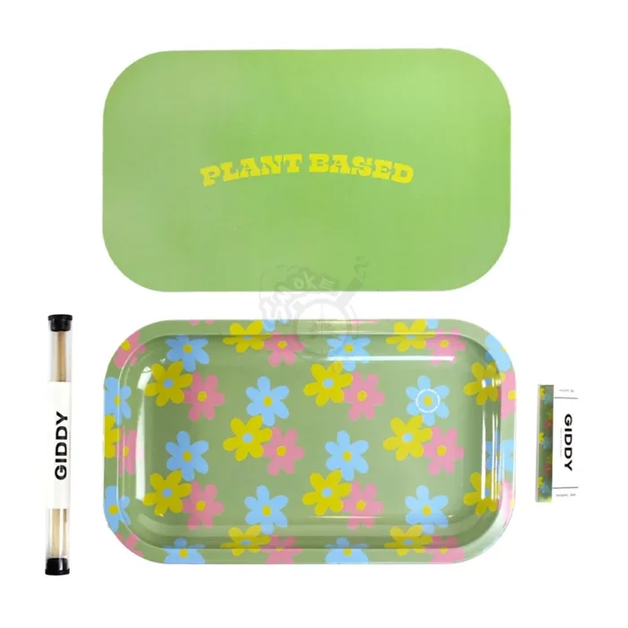 Giddy Rolling Tray Bundle – Plant Based