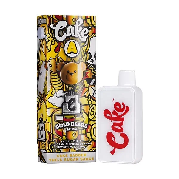 Gold Bears – 7G THC-A Disposable Cake A