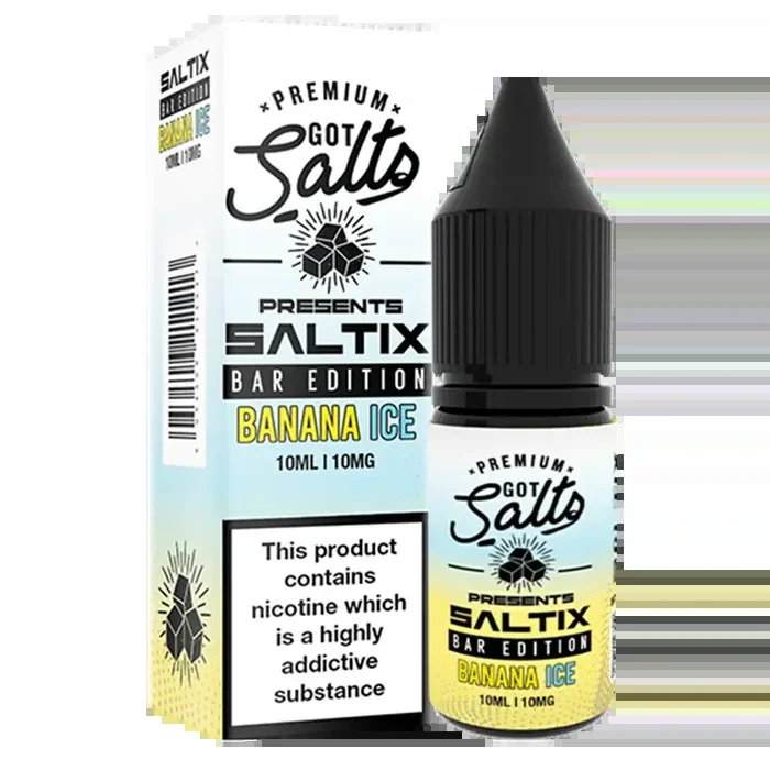 Got Salts SALTIX Banana Ice Bar Edition Nic Salt 10ml
