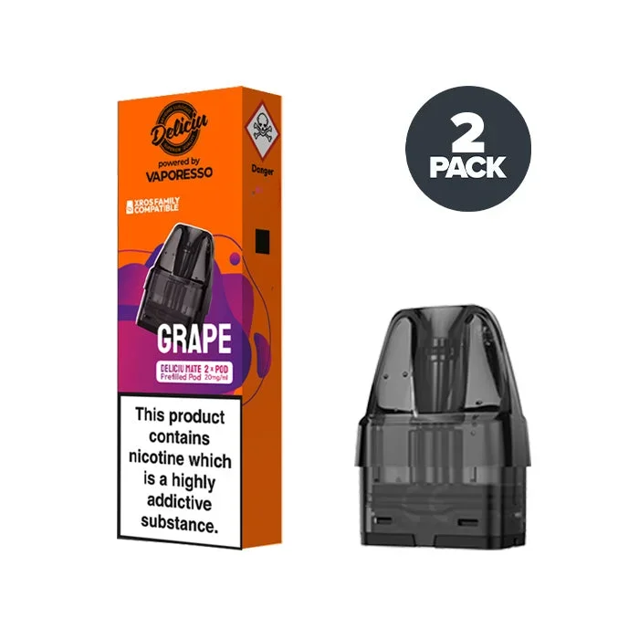 Grape Vaporesso Deliciu Mate Pre-filled Replacement Pods