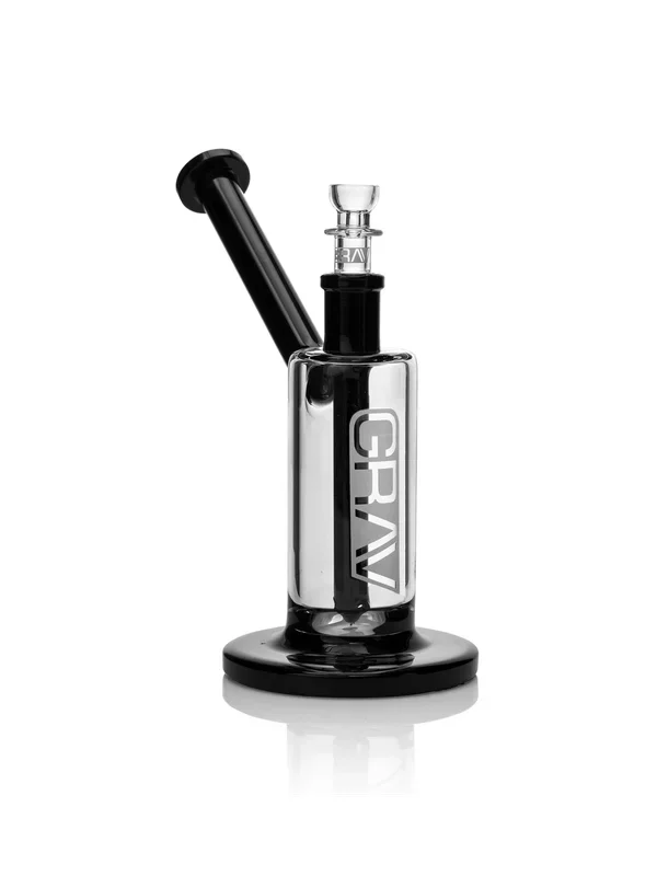 GRAV® Medium Upright Bubbler – Black Accents