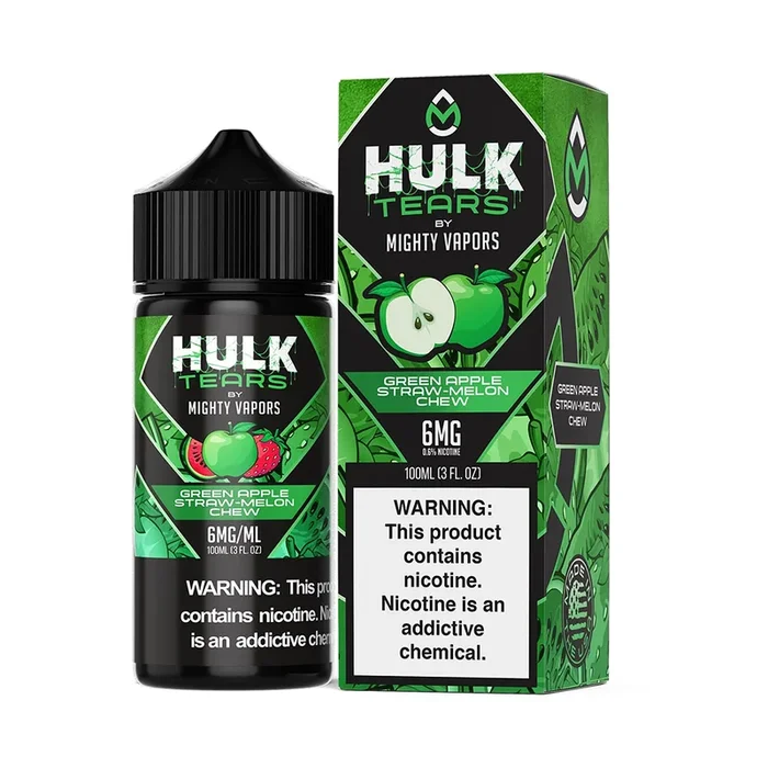 Green Apple | Mighty Vapors Hulk Tears | 100mL