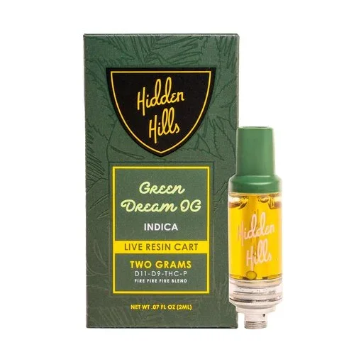 Green Dream OG – Hidden Hills Live Resin Cart 2g