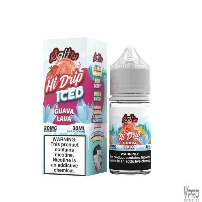 Guava Lava Iced – Hi-Drip Salts 30mL