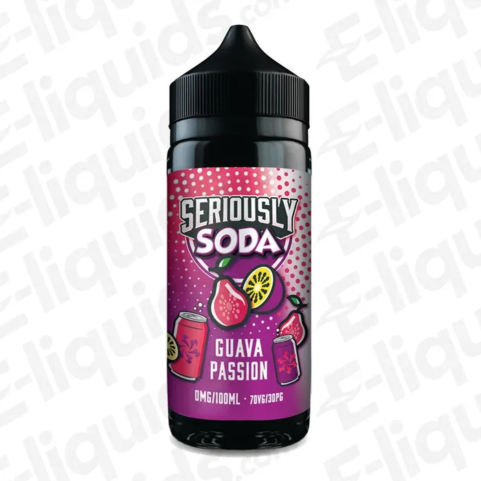 Guava Passion Seriously Soda Shortfill Vape Juice by Doozy Vape Co