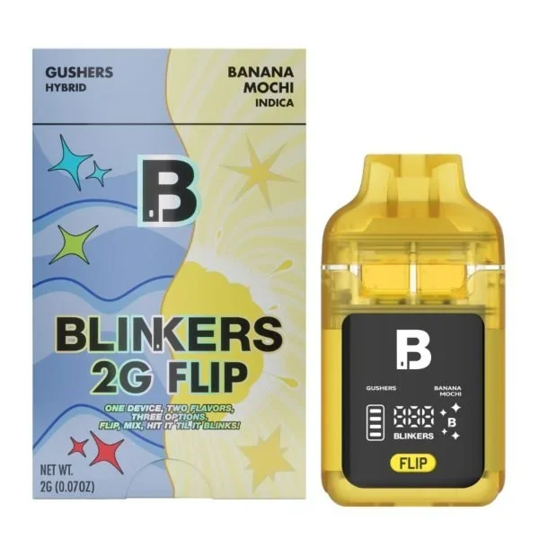 Gusherz & Banana Mochi – Blinkers Flip Disposable 2G