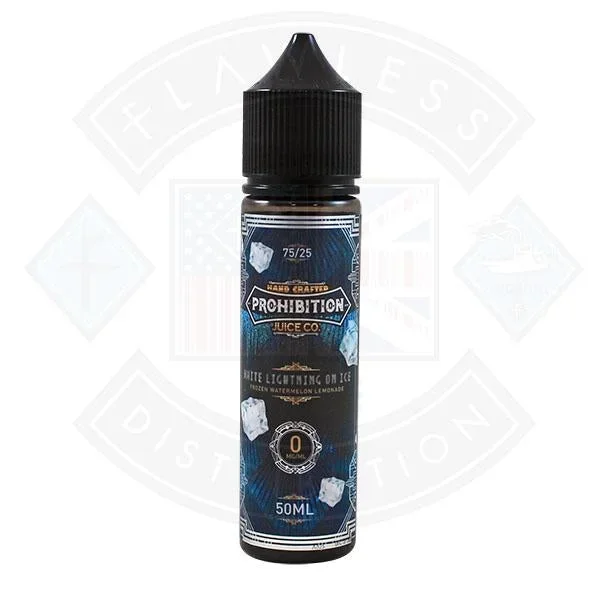 Handcrafted Juice Co. Prohibition White Lightning On Ice 0mg 50ml Shortfill
