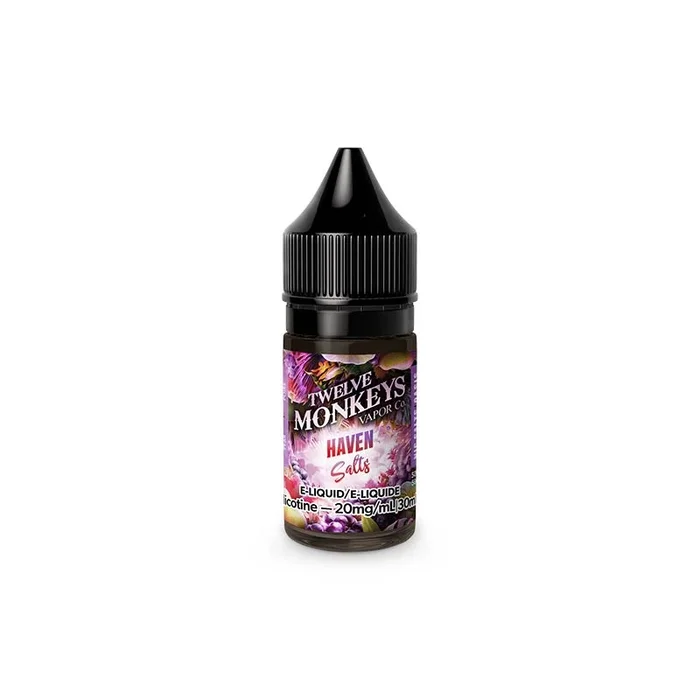 Haven Nic Salts by Twelve Monkeys E-Juice (AB)