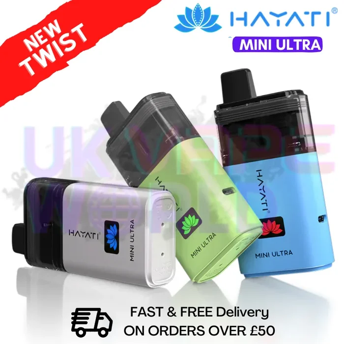 Hayati Mini Ultra 1500+ Puff Twist Prefilled Pod Kit
