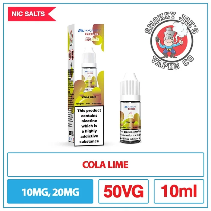 Hayati Pro Max – Nic salt – Cola Lime