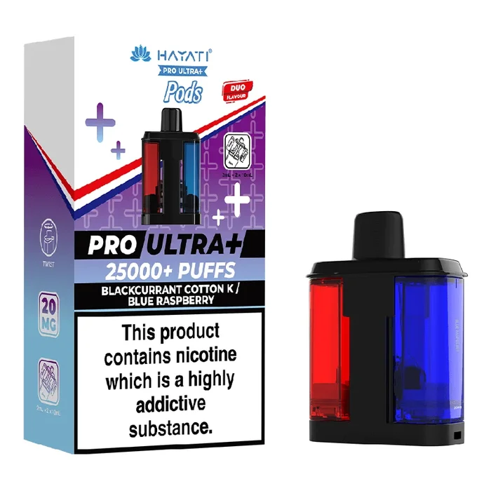 Hayati Pro Ultra Plus 25K Pre-Filled Vape Pods