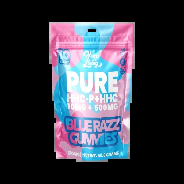 Hemp Living HHC + HHCP Pure Gummies (10Ct)