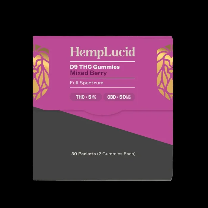 Hemplucid D9 Thc Gummies 30Pk