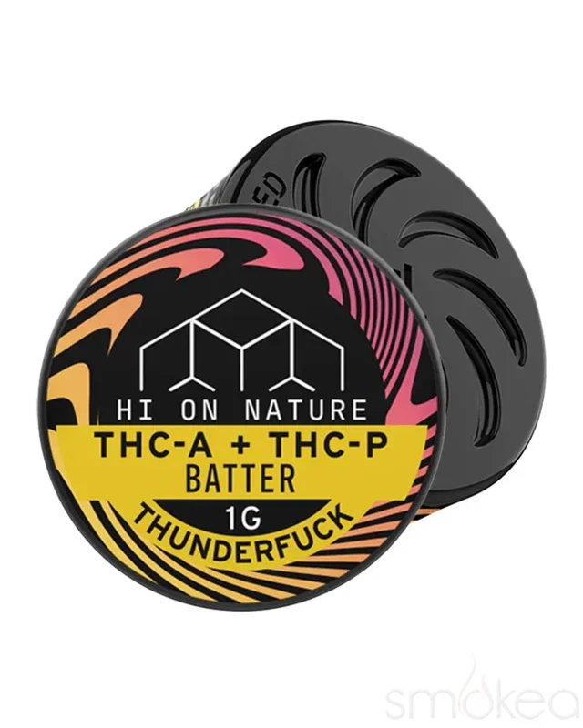 Hi On Nature 1g THCA + THCP Batter Dabs – Thunderfuck