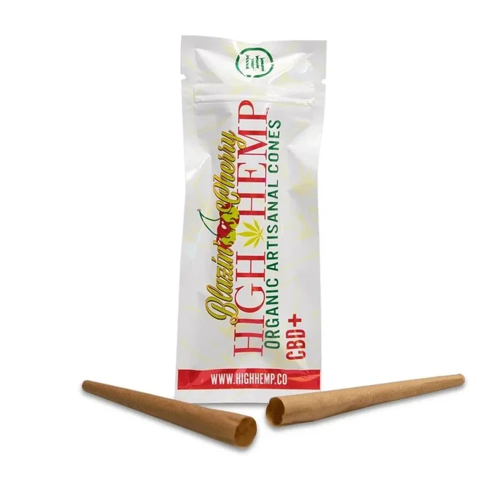High Hemp Cones Blazin Cherry 2 Pack