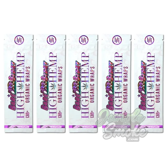 High Hemp Organic Wraps Bare Berry