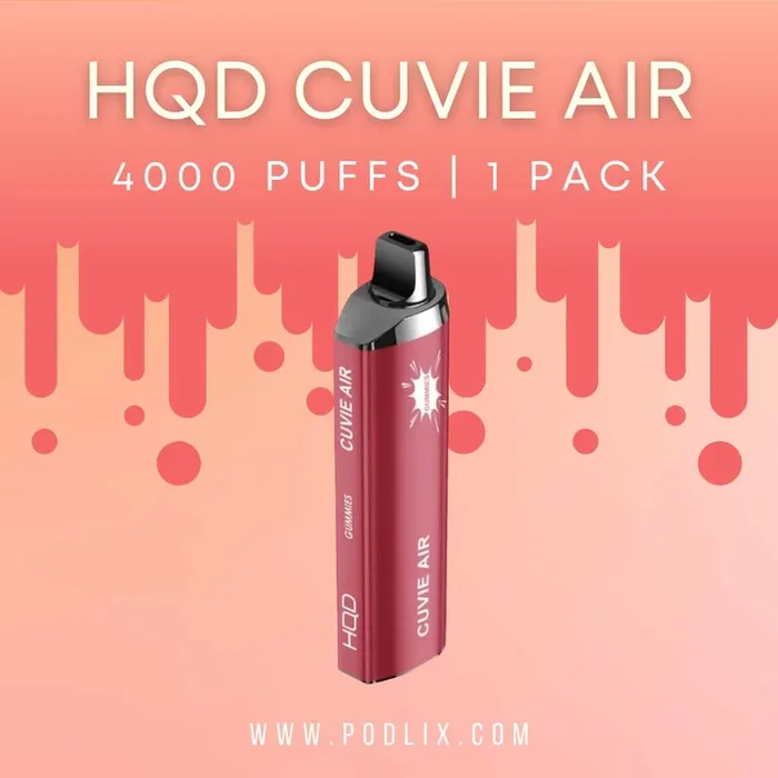 HQD Cuvie Air 4000 Puffs Disposable Vape