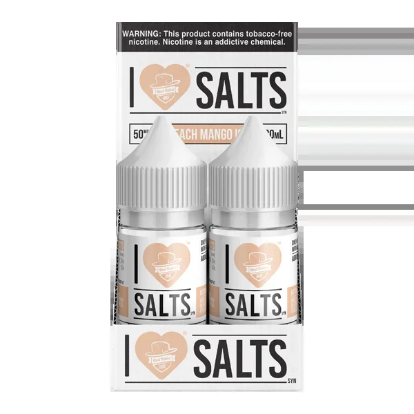 I Love Salts Peach Mango Ice – 6 Pack