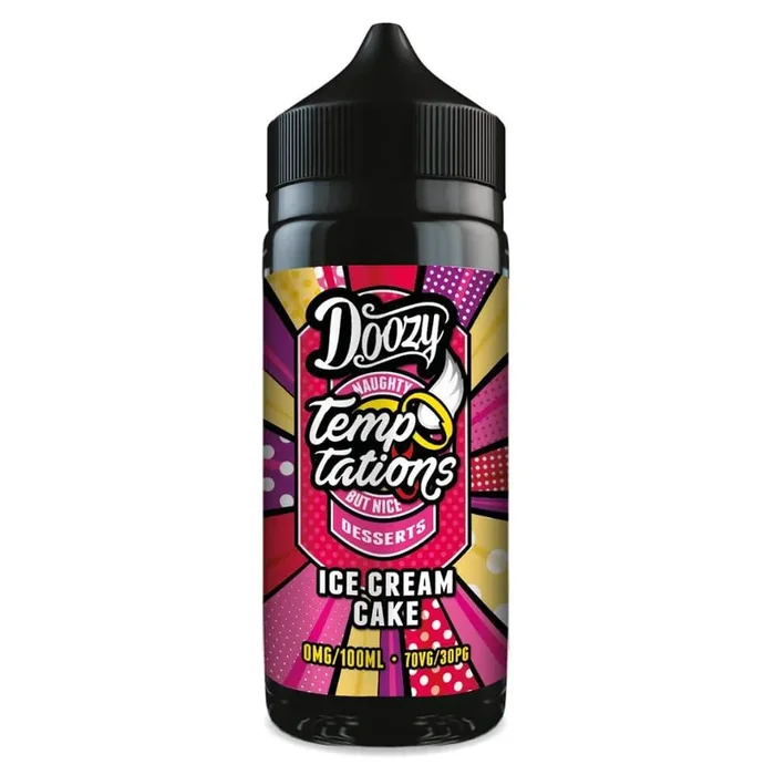 Ice Cream Cake 100ml Shortfill eLiquid by Doozy Temptations