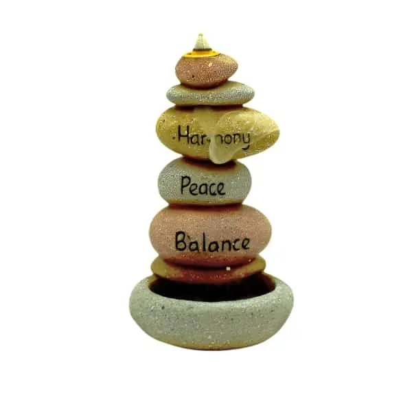 Inspirational Stones Backflow Incense Burner