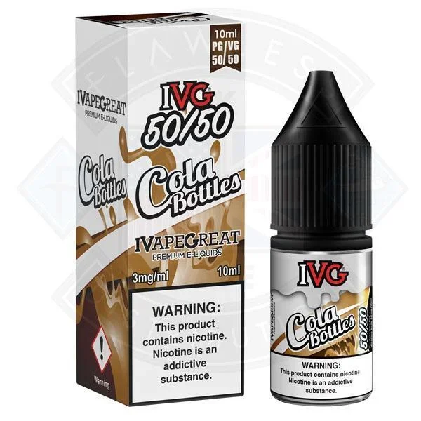 IVG 50:50 Cola Bottles TPD Compliant e-liquid