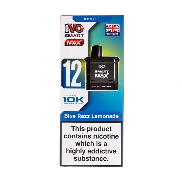 IVG Blue Razz Lemonade Smart Max Prefilled Pod and Refill