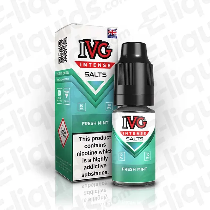 IVG Intense Fresh Mint Nic Salt Vape Juice