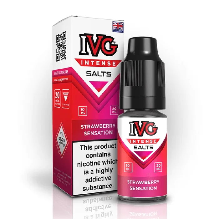 IVG Intense Salts E-Liquid Strawberry Sensation IVG