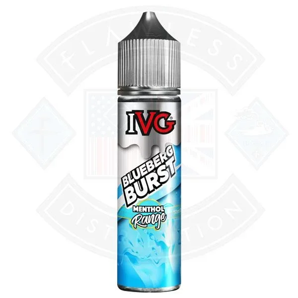 IVG Menthol Range – Blueberg Burst 50ml Shortfill 0mg