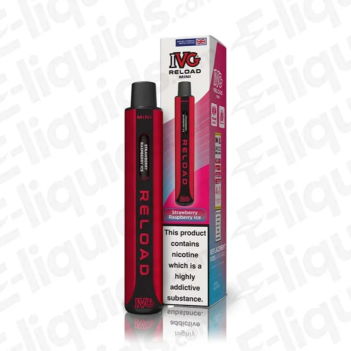 IVG Reload Mini Strawberry Raspberry Ice Prefilled Pod Kit